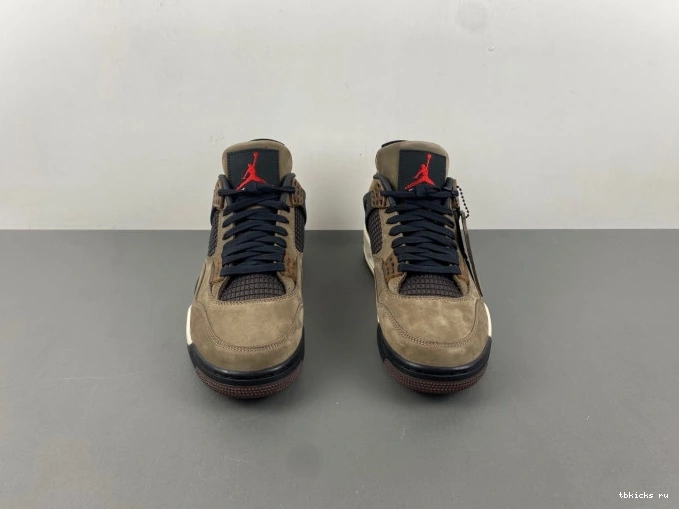 Cheap TB Scott x Air Retro Brown Jordan 4 TS AJ4-882335 Travis 0823